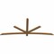 Ekena Millwork Alberta Smooth Timber Gable Bracket, Western Red Cedar, 96"W x 40"H x 1 1/2"D x 3 1/2"F, 10/12 Pitch GBW096X40X0204ALB00SWR - alternate 3